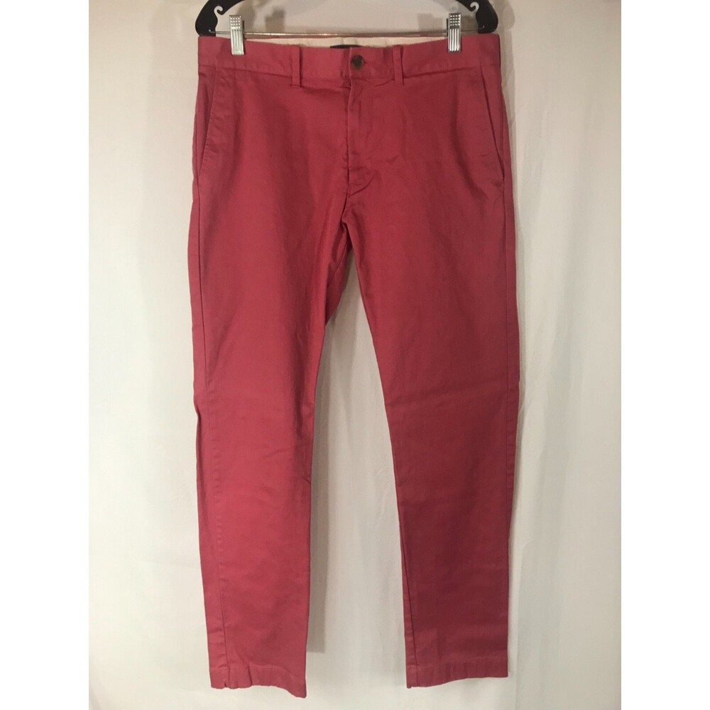 J Crew Mercantile Men's SLIM FIT Pink Salmon FLEX Chino Casual Pants 32/32